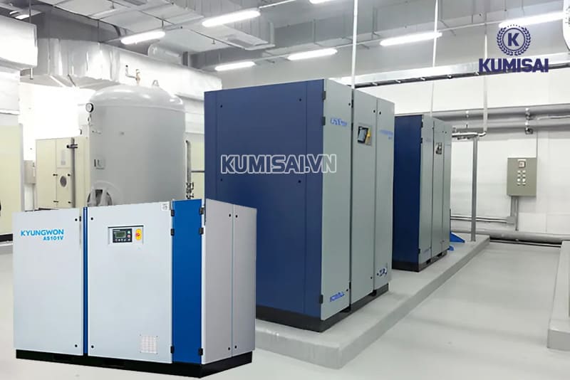 Kyungwon – Máy nén khí của Hàn Quốc tiết kiệm điện, độ ồn thấp