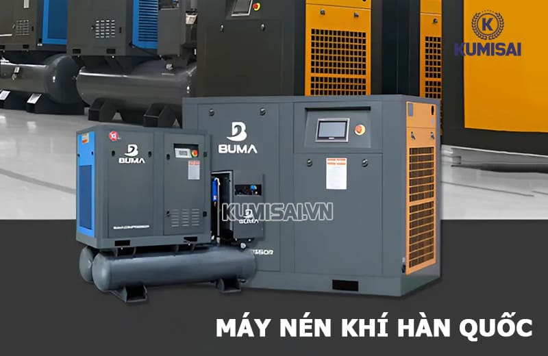 Máy nén khí Hàn Quốc chất lượng cao