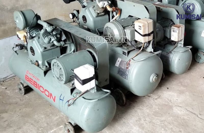 Máy nén khí piston Hitachi Nhật bãi có nhiều mẫu mã Máy nén khí piston Hitachi Nhật bãi có nhiều mẫu mã