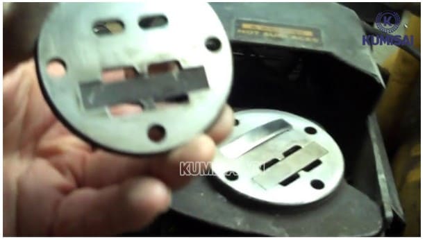 Cấn cát, bụi bẩn ở lưỡi gà, van hai chiều 