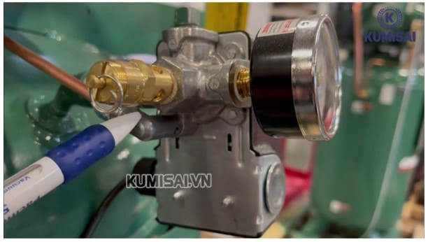 máy nén khí không lên hơi do Van khí nén rò rỉ