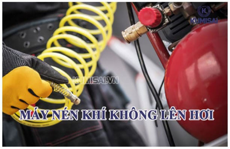 Máy nén khí không lên hơi - Nguyên nhân & Cách xử lý hiệu quả [2025]