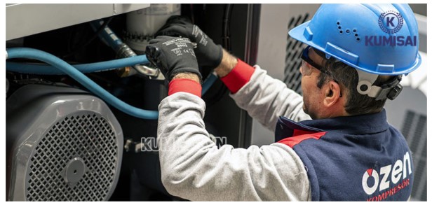 dịch vụ sửa chữa máy nén khí lên hơi chậm