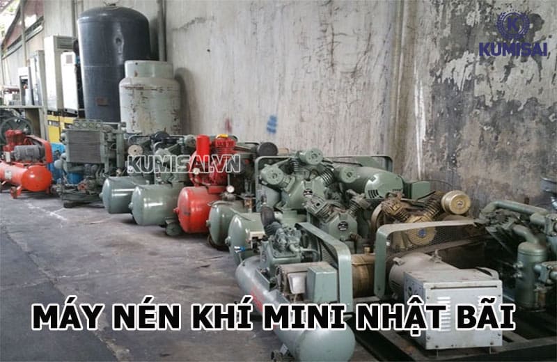 Top 4 thương hiệu máy nén khí mini Nhật bãi HCM được ưa chuộng