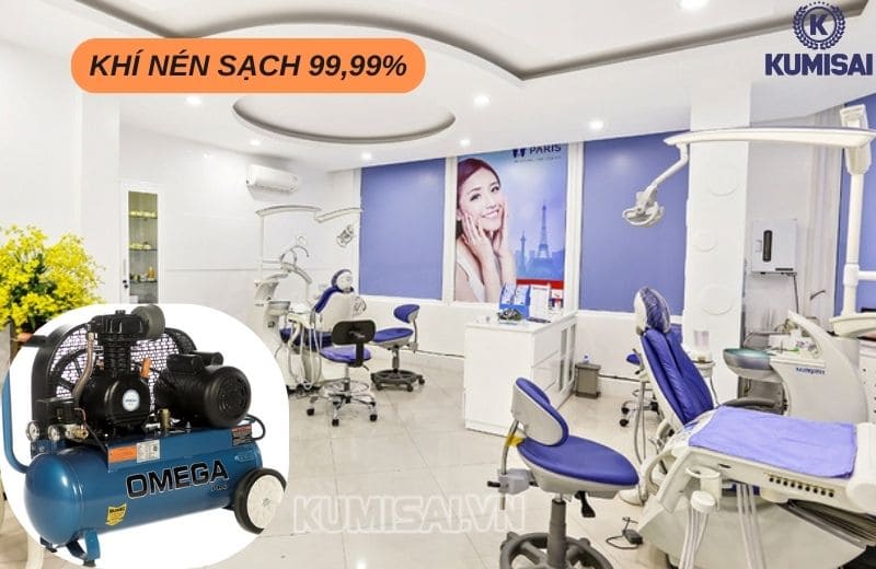 Máy nén khí không dầu Omega