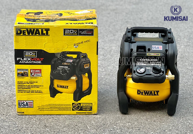 Máy nén khí pin Dewalt hiệu suất cao