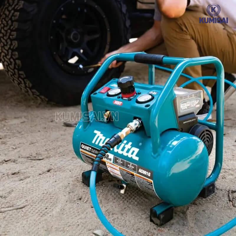 Máy nén khí chạy pin Makita chính hãng