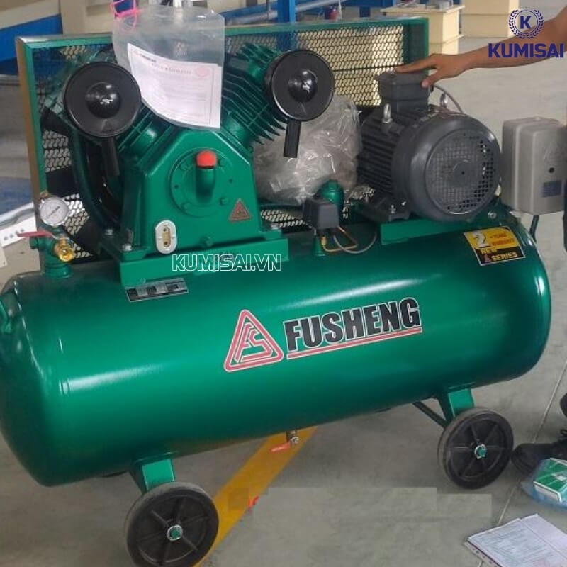 Máy nén khí piston Fusheng D-3F vận hành êm ái