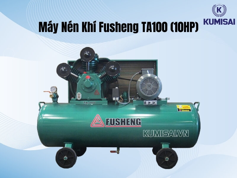 Khám phá ưu điểm của máy nén khí piston Fusheng TA100(10HP)