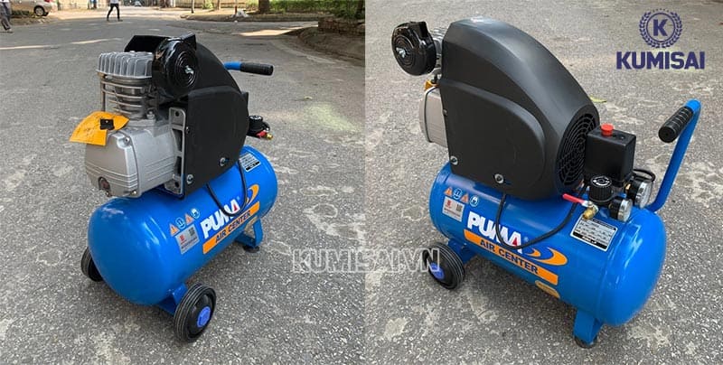 Thiết kế bền bỉ, chắc chắn của máy nén khí Puma mini XN2525 (2.5HP)