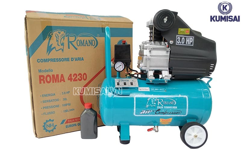 Máy nén khí Romano 3hp
