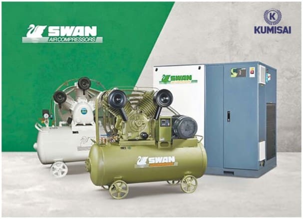 Xuất xứ máy nén không khí Swan