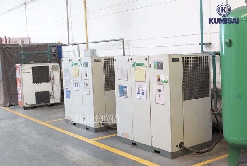 Máy nén không khí Swan trục vít