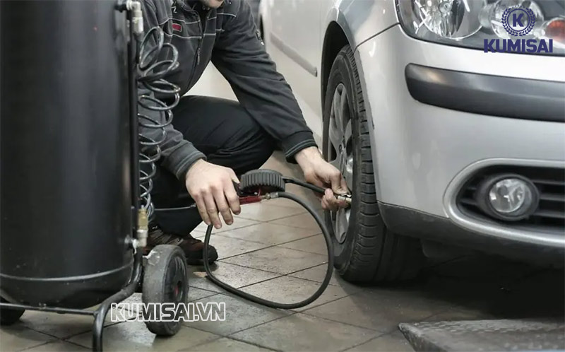 Tính toán nhu cầu sử dụng: dùng bơm hơi, vệ sinh máy móc…
