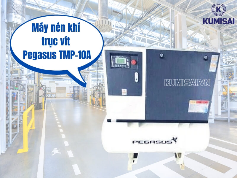 Máy nén khí trục vít Pegasus TMP-10A - Hiệu suất vượt trội