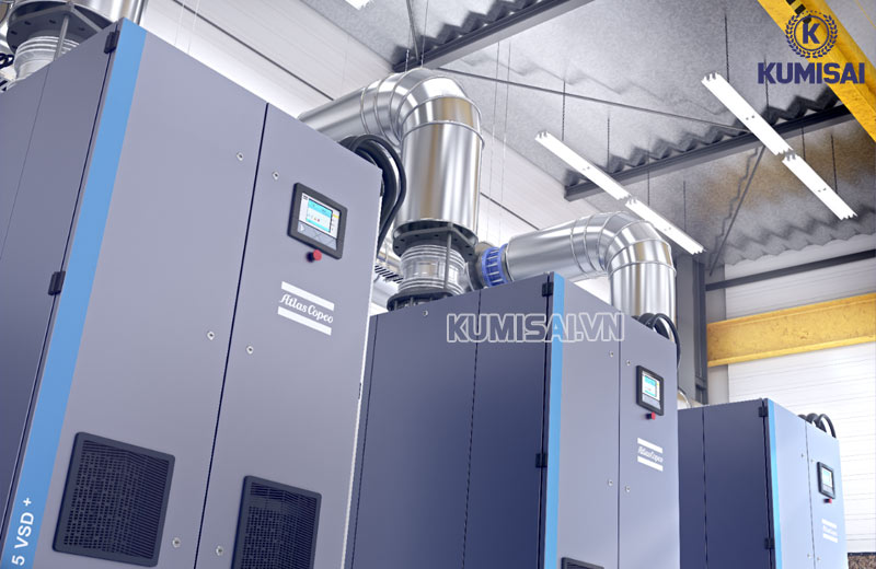 Máy nén khí turbo của Atlas Copco 