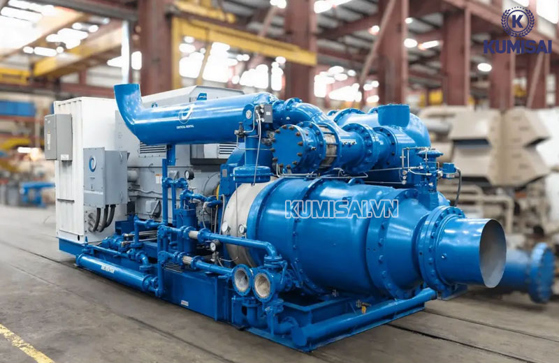Máy nén khí ly tâm turbo công suất khủng