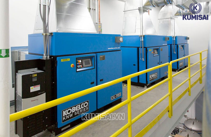 Máy nén khí dùng trong y tế dòng trục vít