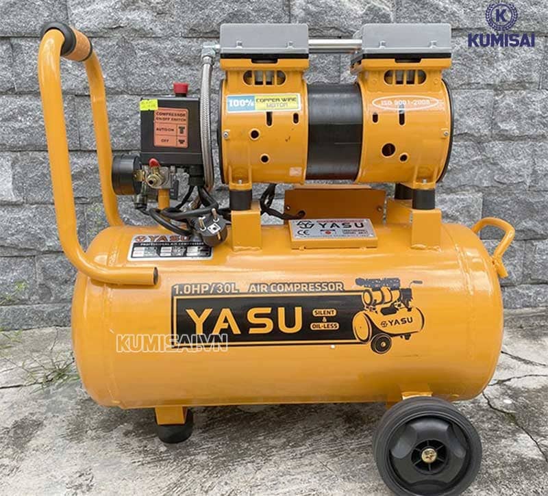 Máy nén khí không dầu 30L Yasu