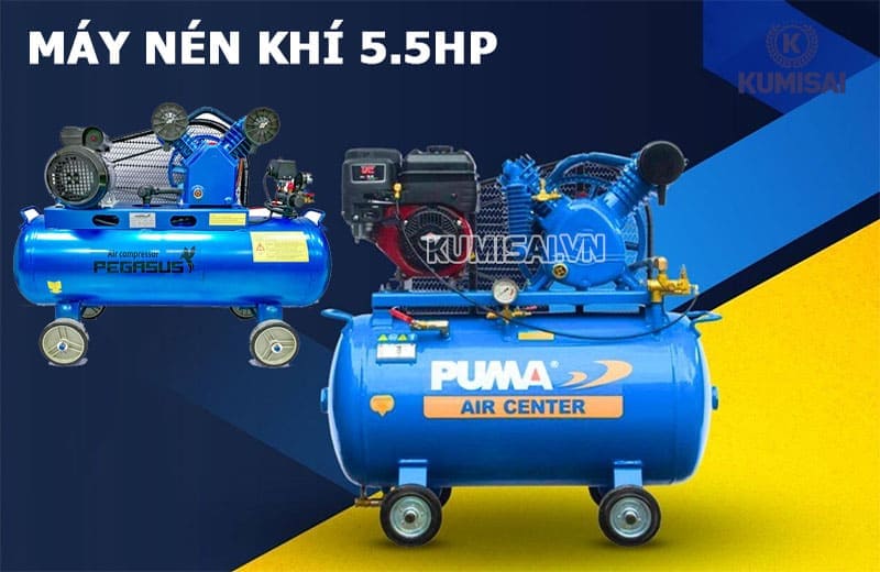 [Bảng giá] TOP 10+ Máy nén khí 5.5HP bán chạy nhất 2025