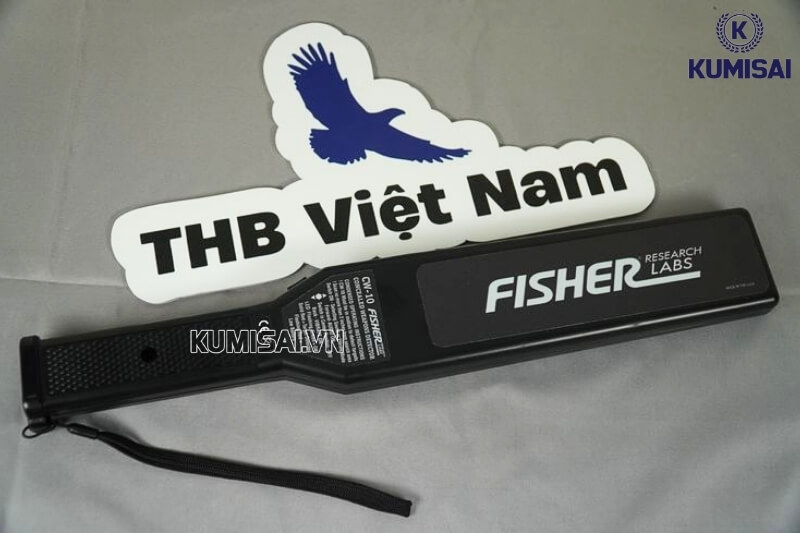 Máy rà kim loại Fisher CW-20 thiết kế cầm tay, nhỏ gọn