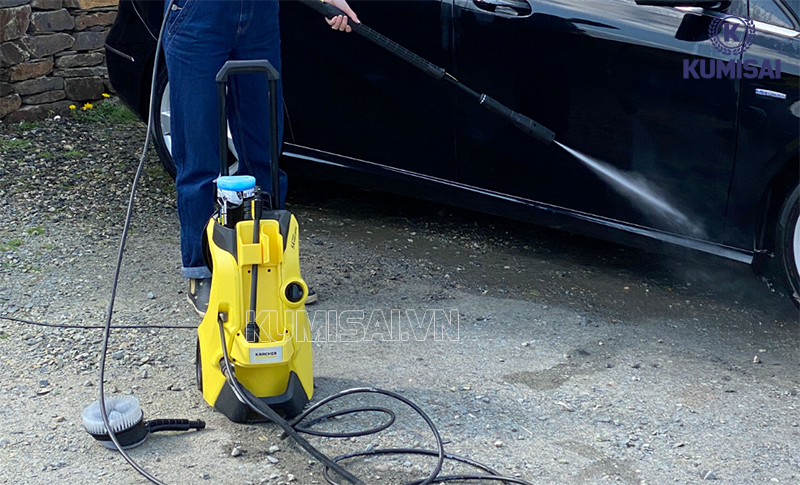 Áp lực lớn, máy cho khả năng phun xịt mạnh mẽ 