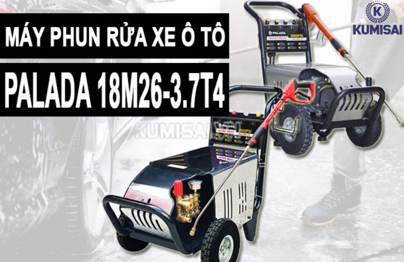 Máy rửa xe Palada 18M26-3.7T4 Máy rửa xe Palada 18M26-3.7T4