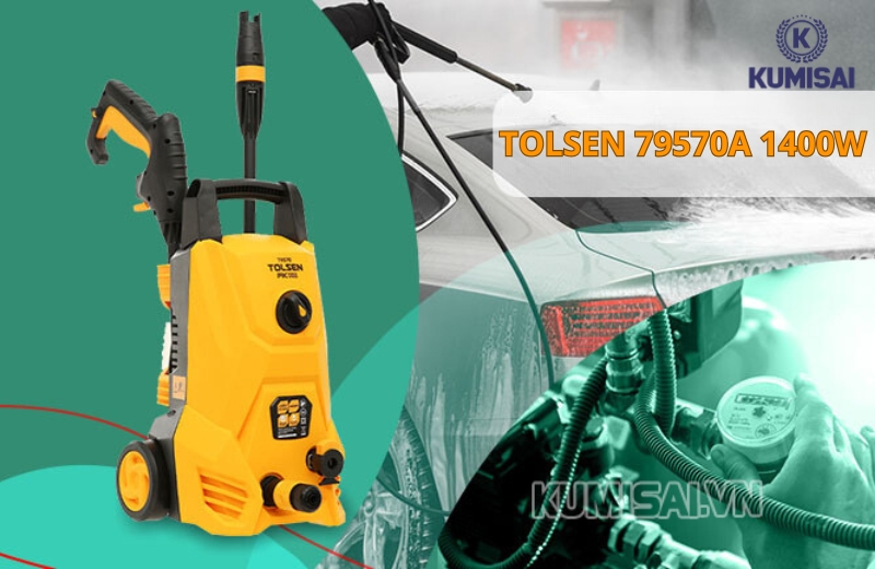 Máy rửa xe Tolsen 79570A 1400W Máy rửa xe Tolsen 79570A 1400W