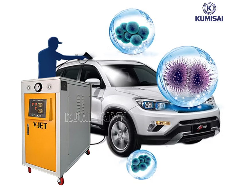 Máy rửa xe công nghiệp V-JET Steammer 36E