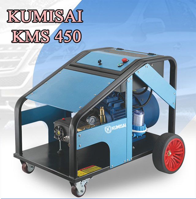 Tìm hiểu về máy rửa xe công suất lớn Kumisai KMS 450