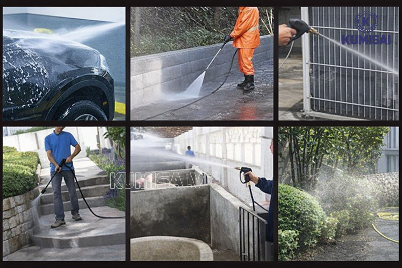 Phun xịt linh hoạt, hiệu quả cao 