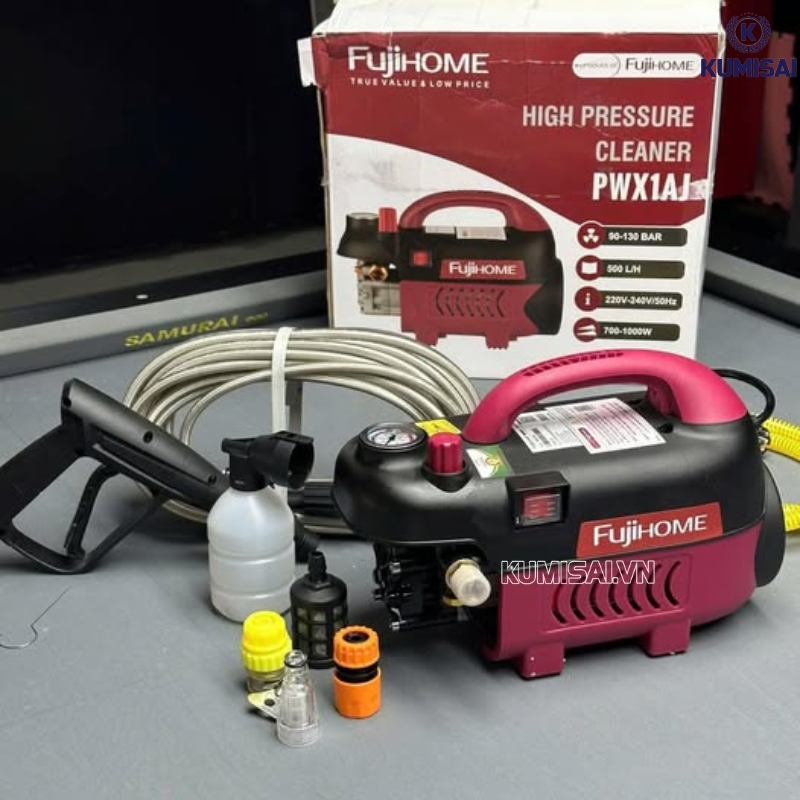 Máy rửa xe chính hãng Fujihome PWX1AJ Máy rửa xe chính hãng Fujihome PWX1AJ