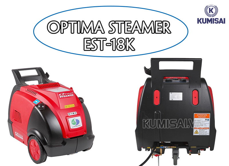 Tìm hiểu về máy rửa xe hơi nước nóng Optima Steamer EST-18K