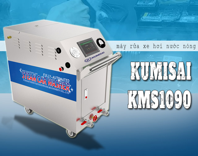 Tìm hiểu về máy rửa xe hơi nước nóng Kumisai KMS1090