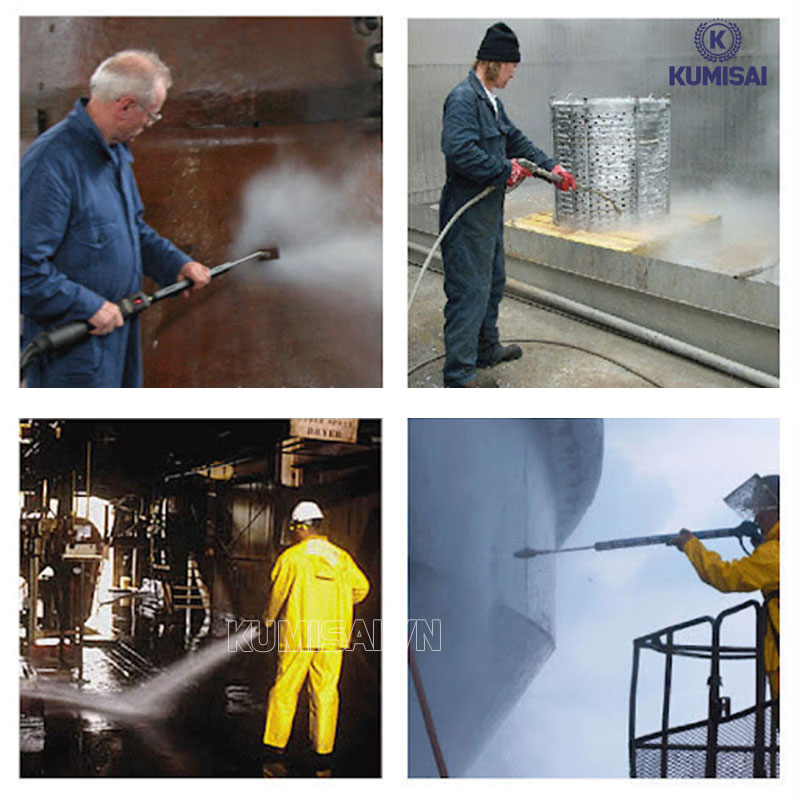 Máy rửa xe ô tô dầu Diesel LUTIAN 18D35-10A có tính dụng cao 