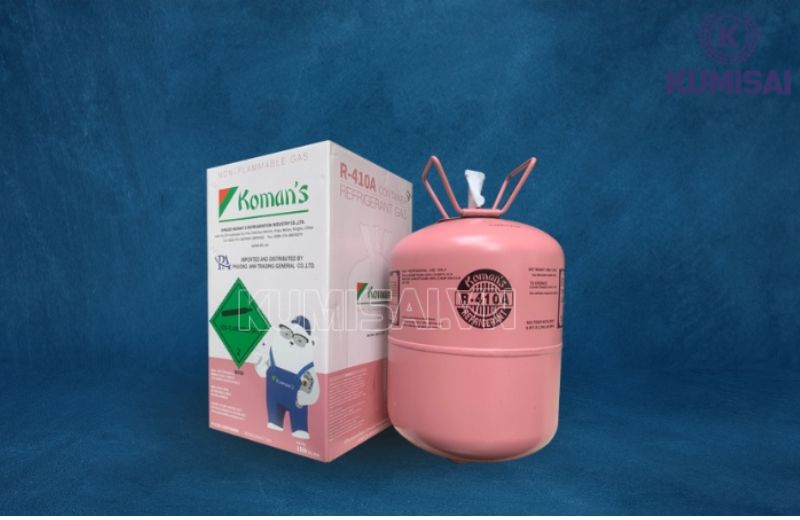 Máy sử dụng gas lạnh R410a để làm lạnh không khí