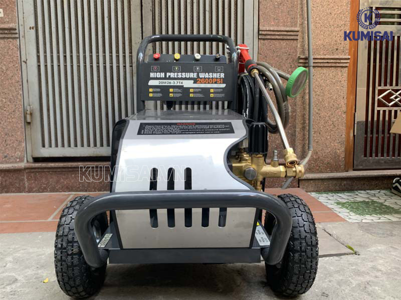 Tìm hiểu máy xịt rửa xe áp lực cao Lutian 20M26-3.7T4
