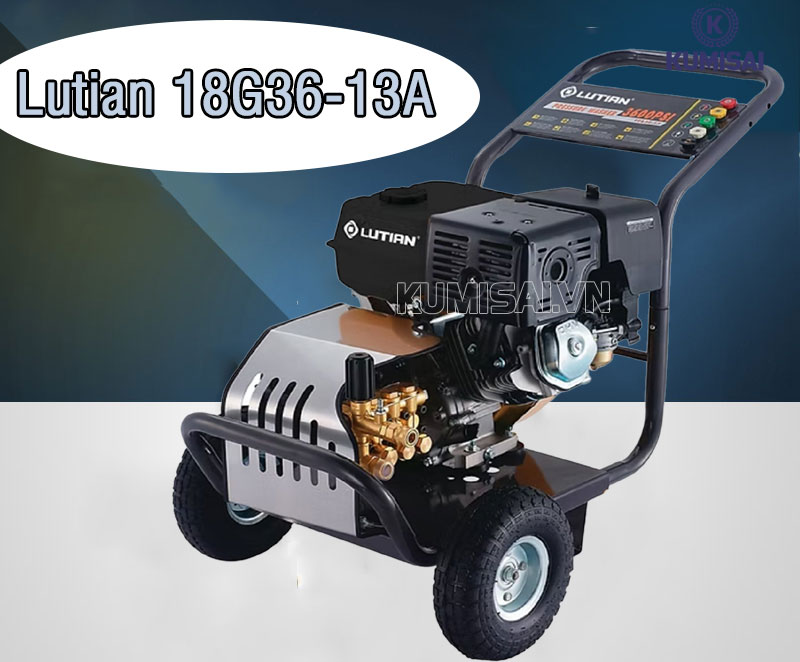 Tìm hiểu về máy xịt rửa xe chạy xăng Lutian 18G36-13A