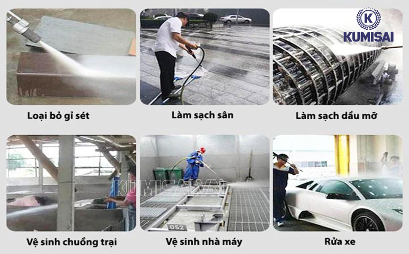Công suất cao, khả năng xịt cực mạnh mẽ 