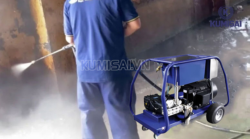 Sử dụng máy xịt rửa xe hơi cao áp V-JET E800 đúng cách 