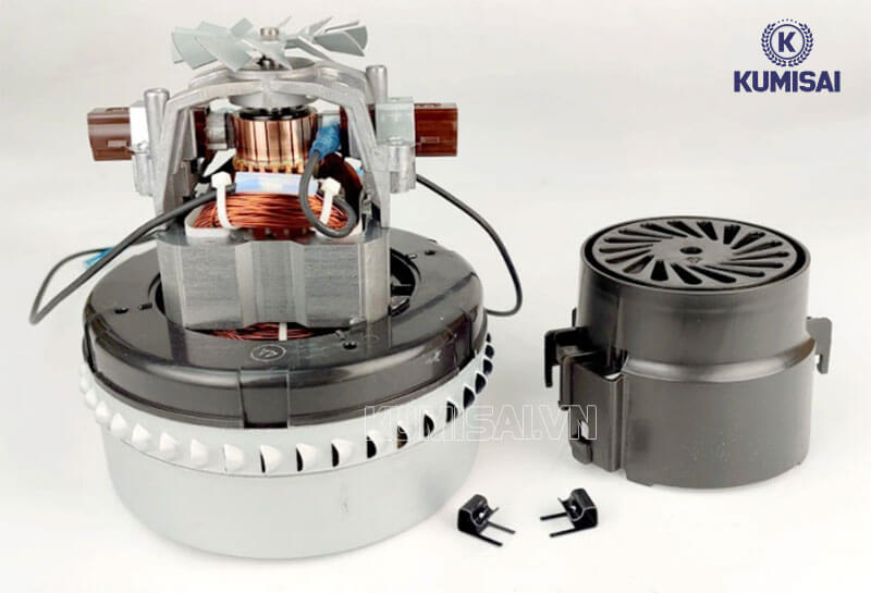 Motor hút bụi 1800W đóng vai trò quan trọng trong hệ thống máy 