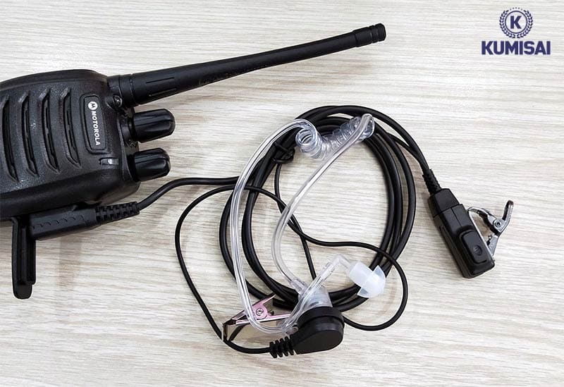 Tai nghe bộ đàm ống hơi 