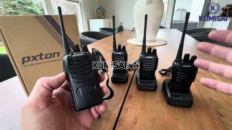 Tối ưu chi phí khi mua bộ đàm 6 cái theo SLL