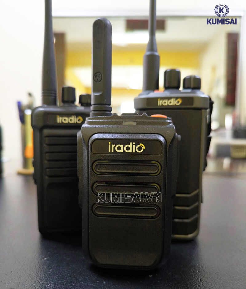 Chọn mua máy bộ đàm Iradio có pin bền, chất lượng