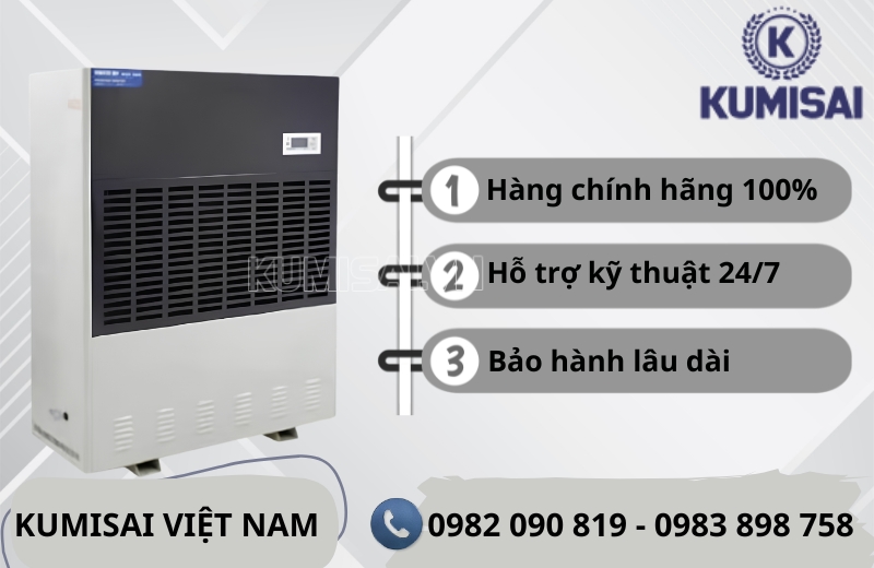 Mua máy hút ẩm FujiE HM-360EB chính hãng tại Kumisai
