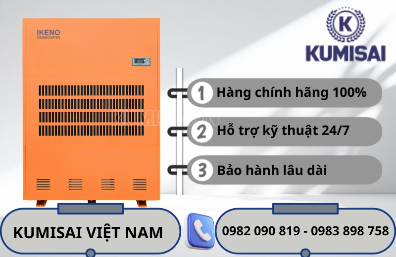 Mua máy hút ẩm IKENO IRD-9000S chính hãng ở Kumisai Việt Nam