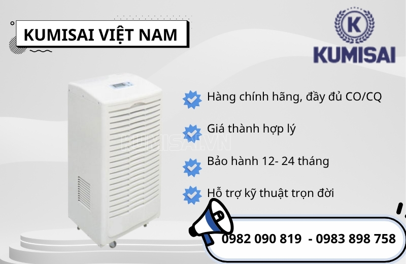 Mua máy hút ẩm KMS-130LD chính hãng tại Kumisai Việt Nam Mua máy hút ẩm KMS-130LD chính hãng tại Kumisai Việt Nam