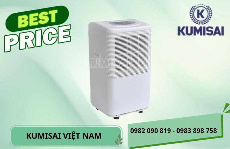 Mua máy hút ẩm KMS-20LD chính hãng tại Kumisai Việt Nam