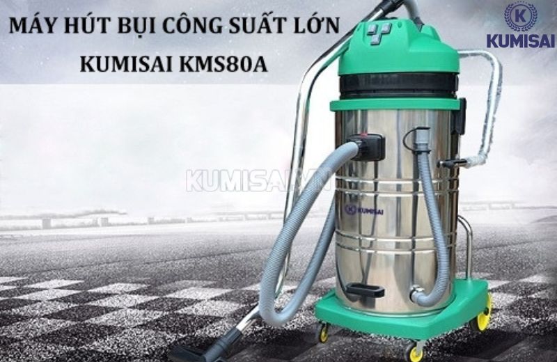 Máy hút bụi công nghiệp Kumisai KMS80A Máy hút bụi công nghiệp Kumisai KMS80A