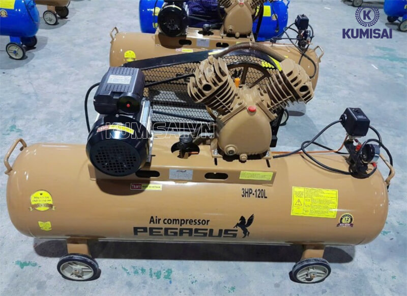 Mua máy nén khí piston Pegasus TM-V-0.25/8-120L ở Kumisai.vn